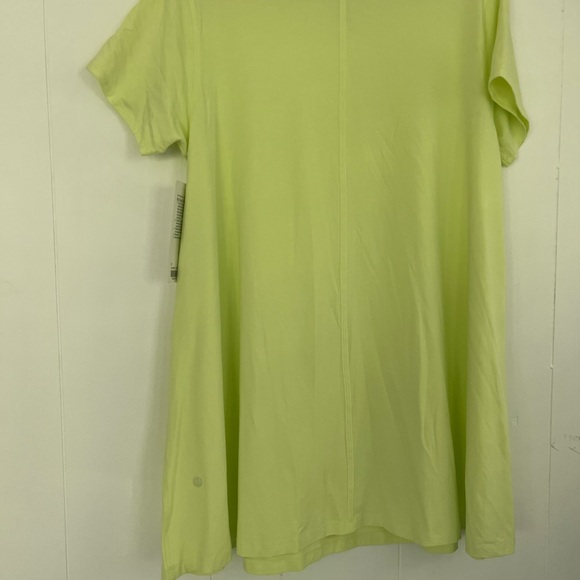 NWT Lululemon All Yours Tee Dress Crispin Green Size 4 NEW - Picture 8 of 12